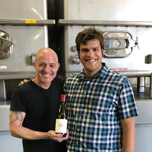 Greg Brewer with Chris Jackson
